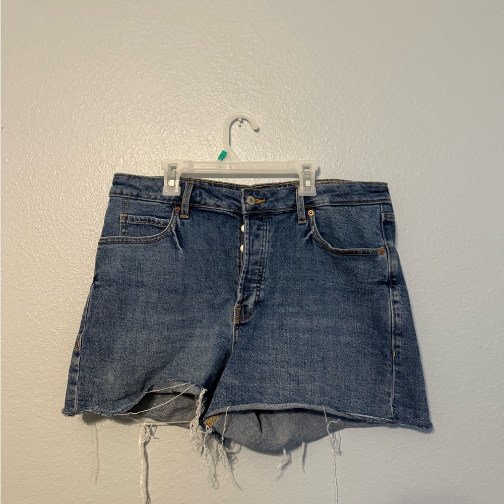Old Navy Distressed Blue Jean Shorts